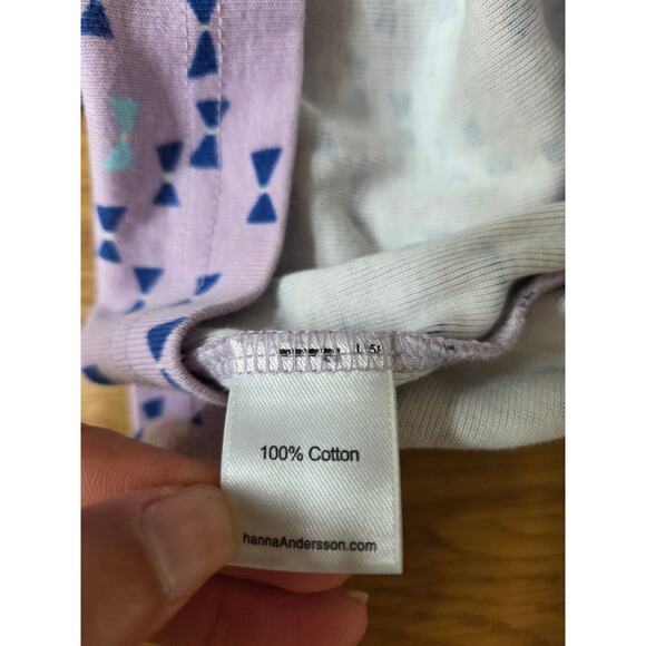 Hanna Andersson Print Day Play Dress in Washed Lilac - Picture 4 of 5